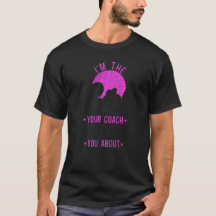 Camiseta Hockey de campo sou a garota que seu treinador avi