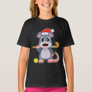 Camiseta Hockey de Natal do Rato