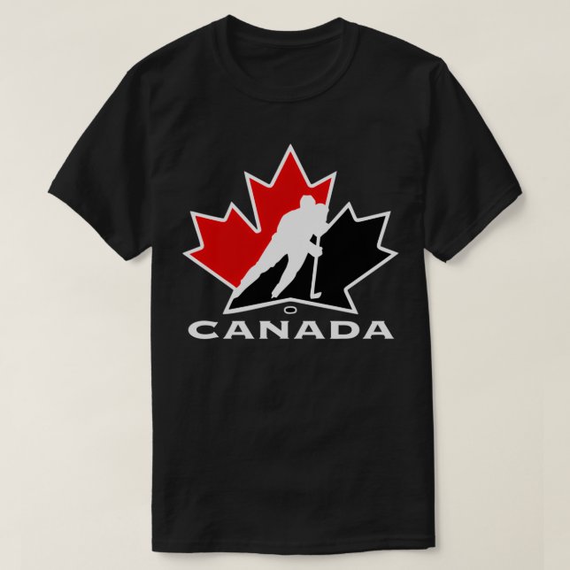 Camiseta Hockey do Canadá (Frente do Design)