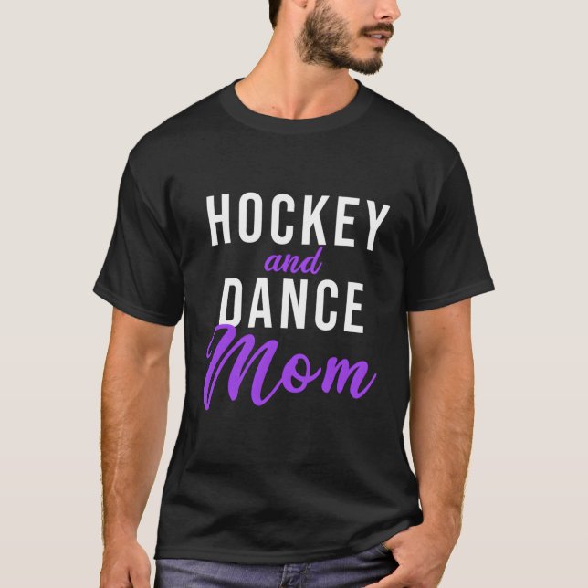 Camiseta Hockey E Dança Mãe (Frente)