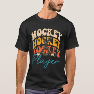 Camiseta Hockey Engraçado Retro Vintage Dons De Sunset Para