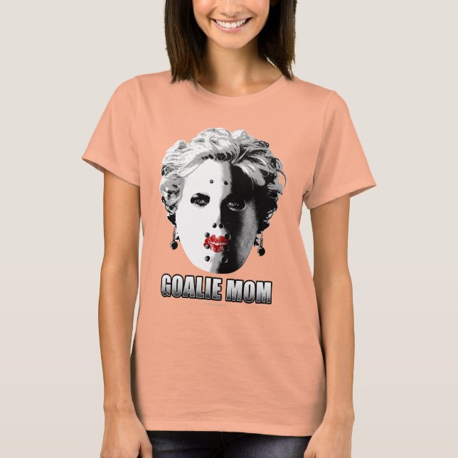 Camiseta Hockey Goalie Mãe (Frente)
