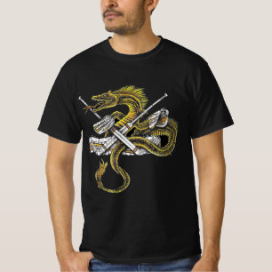 Camiseta Hockey incrível com o Dragon Graphic