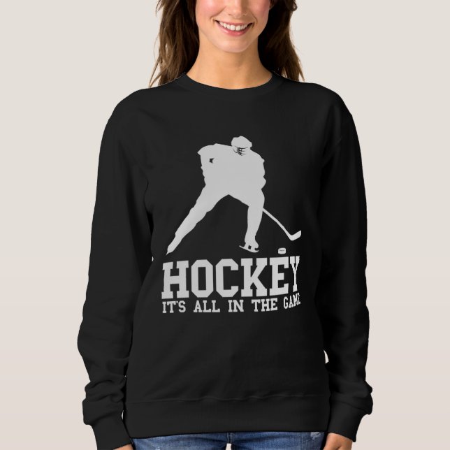 Camiseta Hockey it s all in the game Hockey Fan and players (Frente)