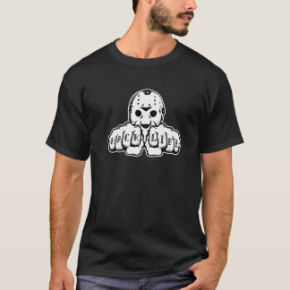 Camiseta Hockey Mask Knuckle Tattoo Premium