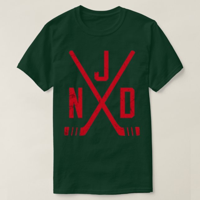 Camiseta Hockey New Jersey Devils Black (Frente do Design)