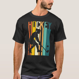 Camiseta Hockey Retro Vintage com Hóquei em Campo