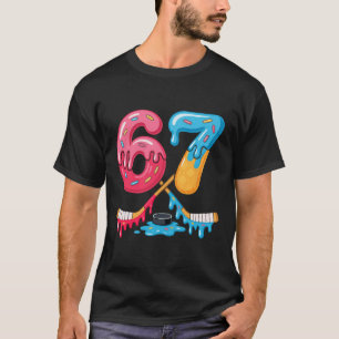 Camiseta Hockey Seis Sete Gotejamento de Sorvete