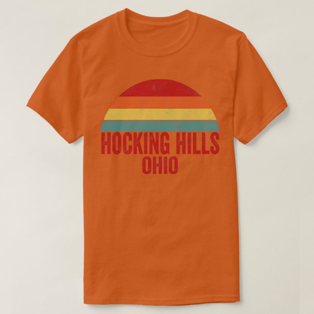 Camiseta Hocking Colinas Ohio (Frente do Design)