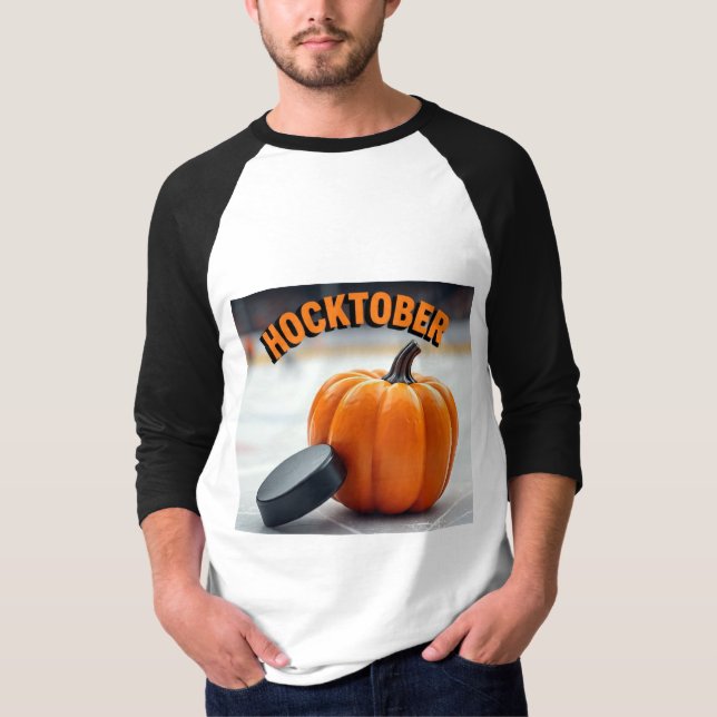 Camiseta Hocktober Abóbora Puck  (Frente)