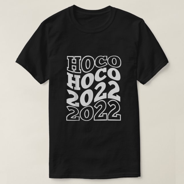 Camiseta Hoco 2022: Jogo de Futebol Engraçado de Torneio (Frente do Design)