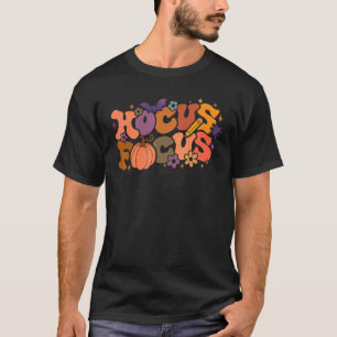 Camiseta Hocus Focus Trick ou Treat Halloween Teacher Costu