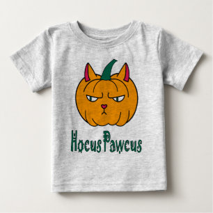 Camiseta Hocus pawcus Halloween abóbora gengibre magia