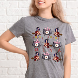 Camiseta Hocus Pocus Diva Halloween