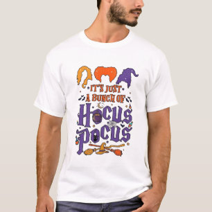 Camiseta Hocus Pocus Halloween Bruxas Caldeirão Vassoura Ga