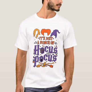 Camiseta Hocus Pocus Halloween Bruxas Caldeirão Vassoura Ga