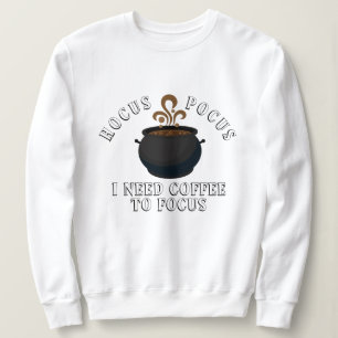 Camiseta Hocus Pocus I Precisa de café para focar o Dia das