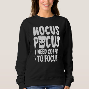 Camiseta Hocus Pocus I Precisa De Café Para Focar O Paraíso