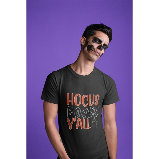 Camiseta Hocus Pocus Y'all Halloween Design (Criador carregado)