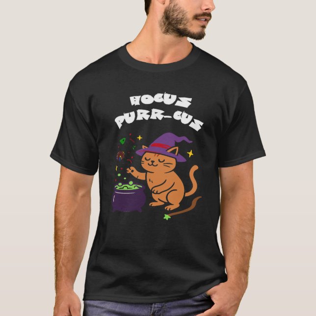 Camiseta Hocus Purrcus (Frente)