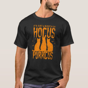 Camiseta Hocus Purrcus Halloween Bruxas Gatos Paródia  3