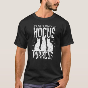 Camiseta Hocus Purrcus Halloween Bruxelles Cats Parody 3