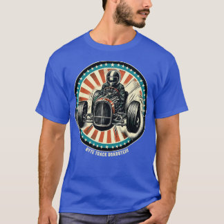 Camiseta Hod Rod Racing Comic Book Style