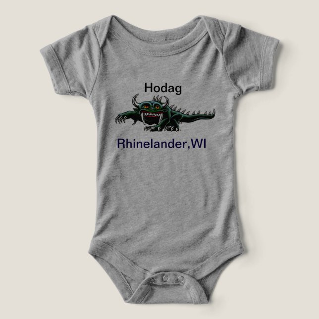 Camiseta Hodag Child. (Design frontal)