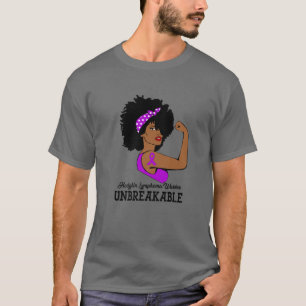 Camiseta Hodgkin Linfoma Guerreiro de Sensibilização Str.