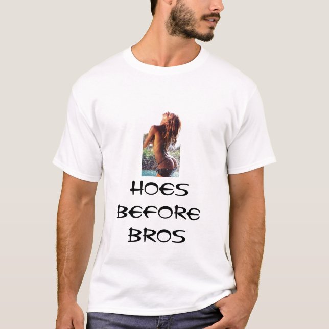 Camiseta Hoes antes de Bros (Frente)