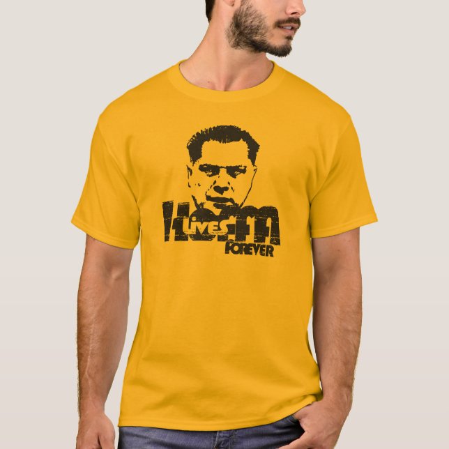 Camiseta Hoffa vive para sempre (Frente)