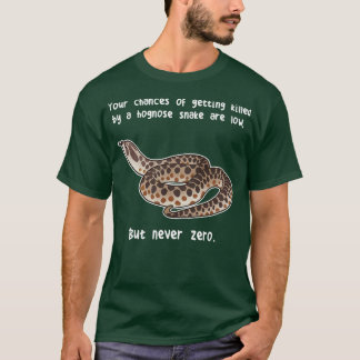 Camiseta Hognose Cobra Nunca Zero