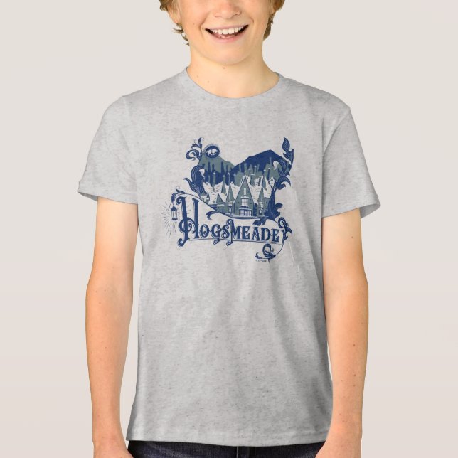 Camiseta HOGSMEADE™ Vintage Village Graphic (Frente)