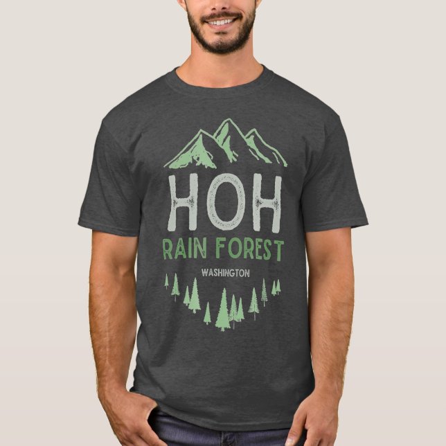 Camiseta Hoh Rain Forest Olimpiadas Nacional (Frente)
