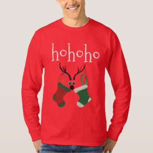Camiseta HOHOHO! Tenha um belo dia de Natal com compaixão