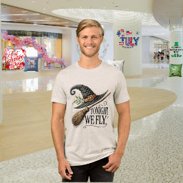 Camiseta Hoje à Noite Voamos Halloween