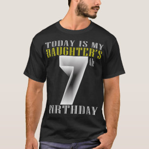 Camiseta Hoje é a Festa de aniversário da minha filha de se