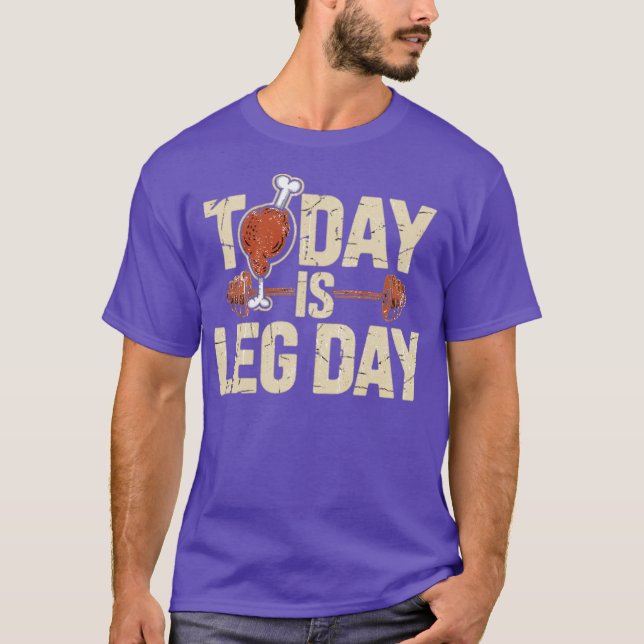 Camiseta Hoje é Dia da Perna (Frente)