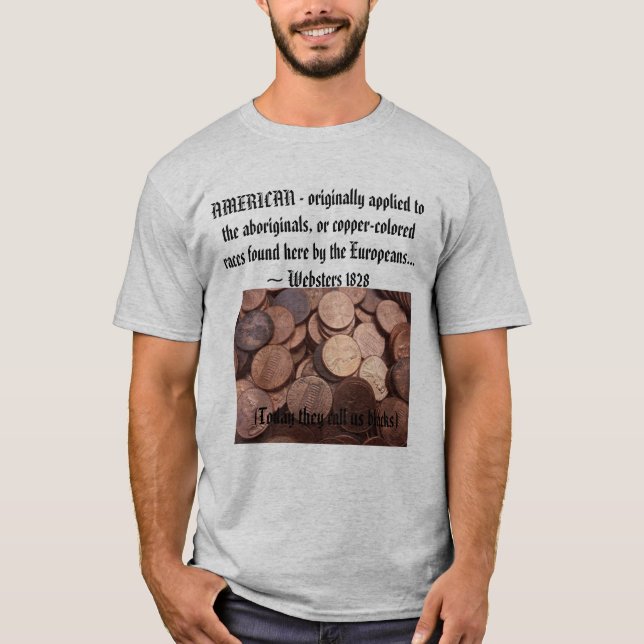 Camiseta Hoje eles nos chamam de negros (Frente)