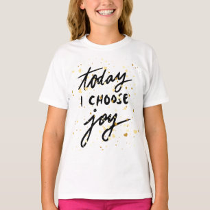 CAMISETA HOJE ESCOLHO A JOY