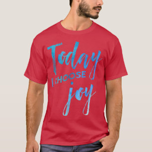 Camiseta Hoje Escolho Joy Watercolor Christian Faith