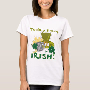 Camiseta Hoje eu sou irlandês