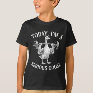 Camiseta Hoje eu sou um ganso sério