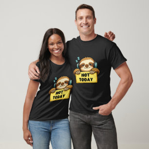 CAMISETA HOJE NÃO