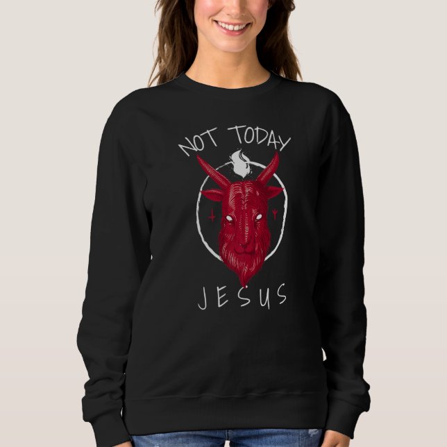 Camiseta Hoje não é Jesus Satã Meme (Frente)