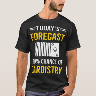Camiseta Hoje Previsão do setor