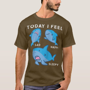 Camiseta Hoje Sinto-Me Engraçado Com O Presente De Sobrecar