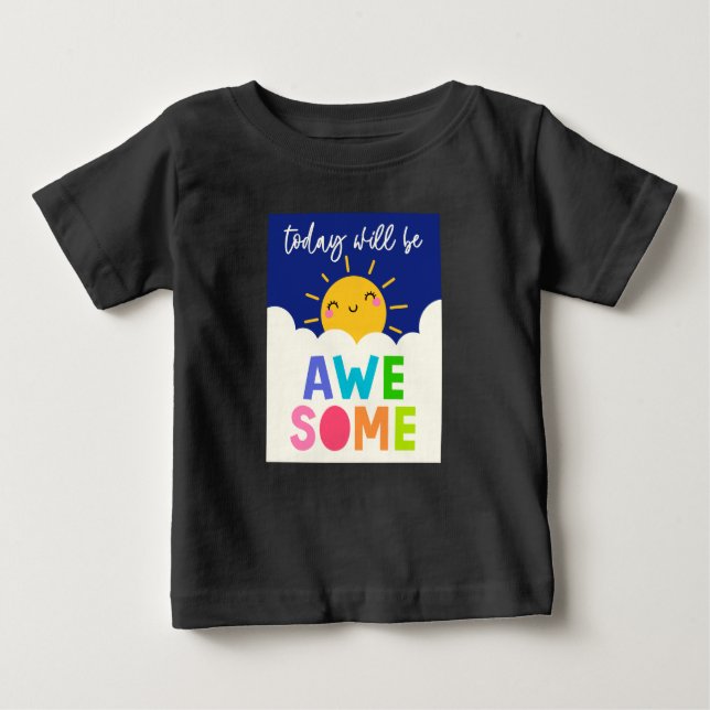 Camiseta Hoje Vai Ser Incrível (Frente)