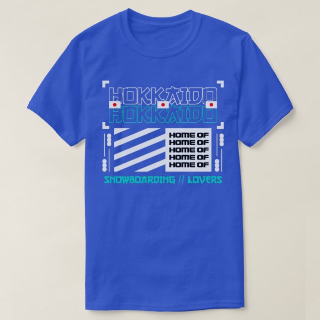 Camiseta Hokkaido (Frente do Design)