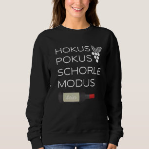 Camiseta Hokus Pokus Schorle Mode Bebidas de Vinho Festival